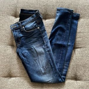 Hudson Women’s Mid Rise Skinny Jeans